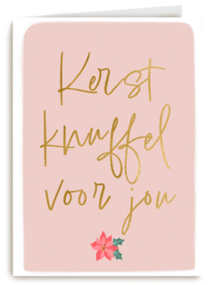 Kerst knuffel voor jou!