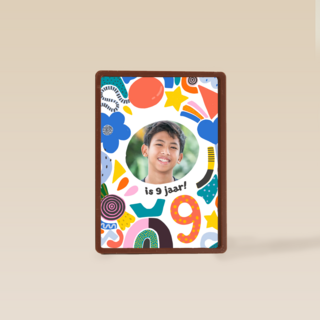 Fotokaart 9 jaar