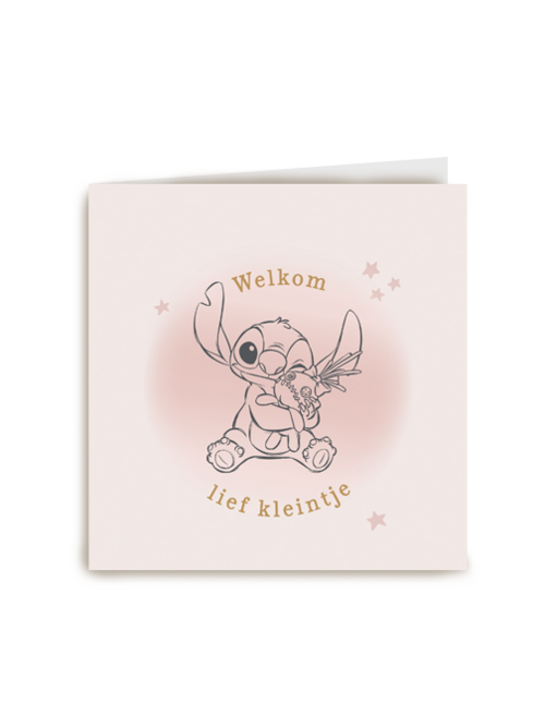 Welkom lief kleintje Stitch