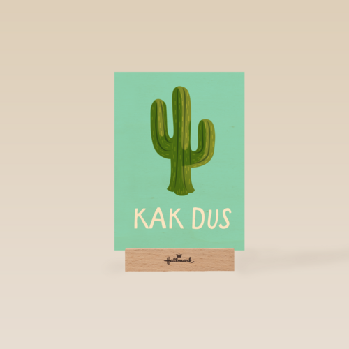 Beterschapskaart grappig Kak dus gezakt