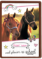 back to school veel plezier op school paardenkaart