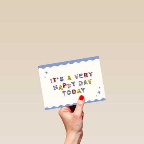 Its a very happy day today