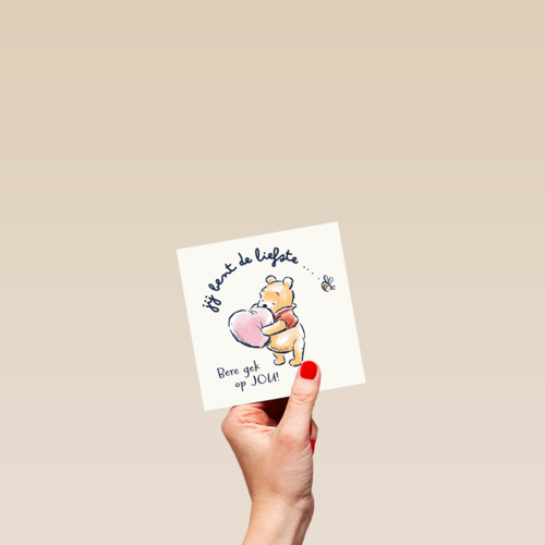 Winnie The Pooh Jij bent de liefste