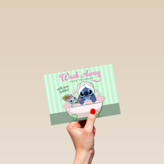 Stitch Wash away your troubles