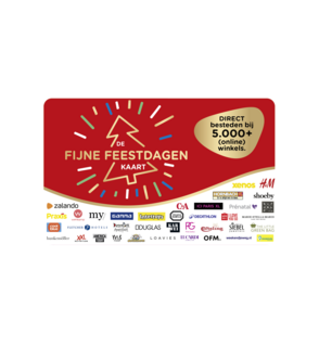 DE Cadeaukaart Fijne Feestdagen 
