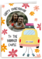Fotokaart Happy Honeymoon To The Married Couple
