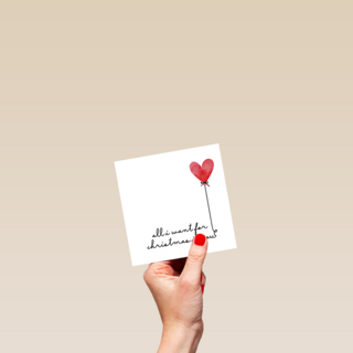 all i want for christmas is your heart