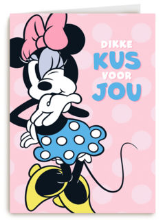 Dikke kus voor jou Minnie Mouse