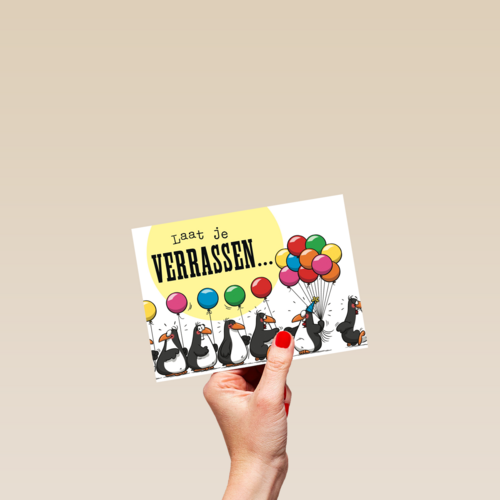 funny mail laat je verrassen ballonnen