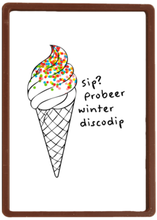 Probeer winter discodip