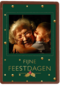 Fotokaart Kerst fijne feestdagen