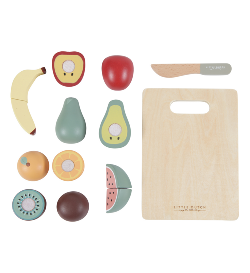 Little Dutch Houten Speelgoed Snijset Fruit