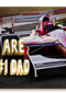 vaderdag kaart raceauto