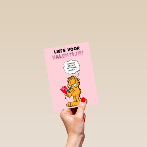 Garfield Liefs voor Valentijn
