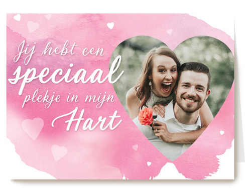 valentijnskaart foto speciaal plekje in mijn hart