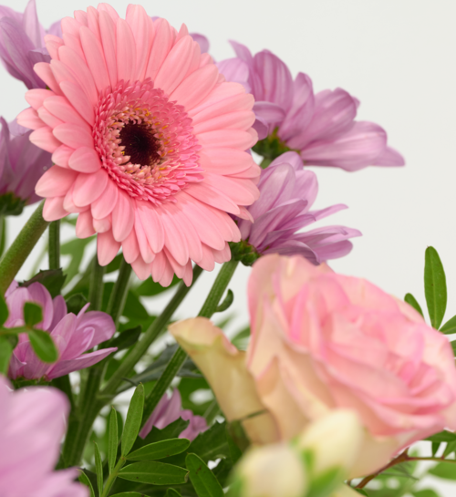 Boeket Bloemen Roze Glimlach