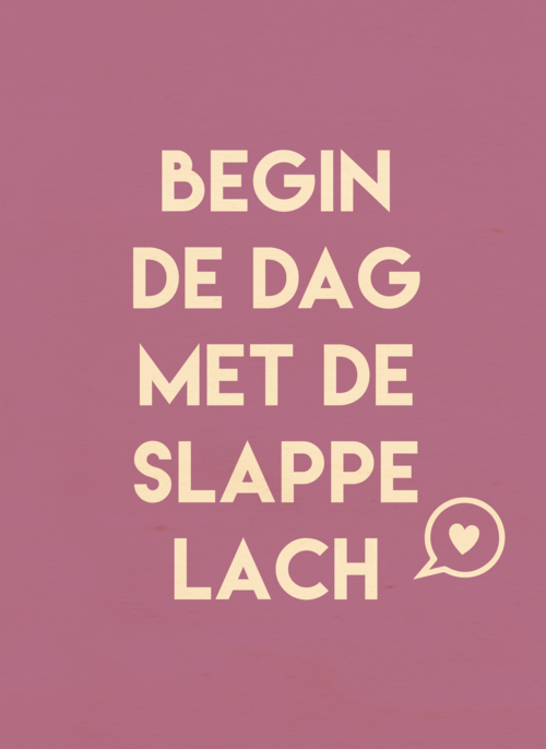 sporta op kamp kaart begin de dag met de slappe lach