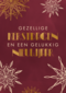 Stijlvolle kerstkaart kerststerren