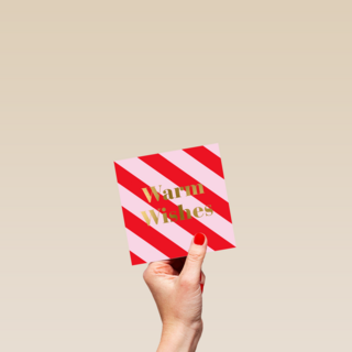 nieuwjaar kaart hip warm wishes