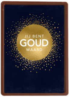 vaderdag kaart stijlvol jij bent goud waard