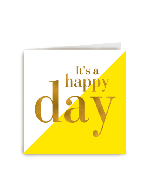 its a happy day