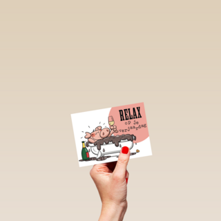 funny mail relax op je verjaardag