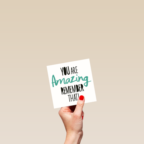 you are amazing