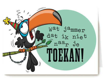funny mail wat jammer dat ik niet naar je toekan