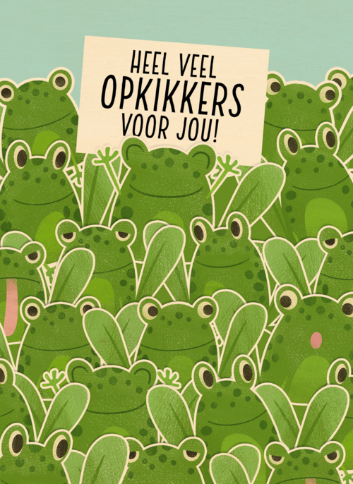 Beterschapskaart Heel veel opkikkers