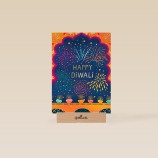 Happy Divali vuurwerk