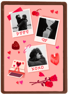 Valentine instant camera foto