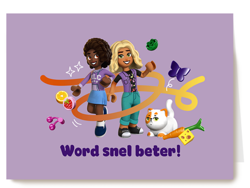 Lego Friends word snel beter
