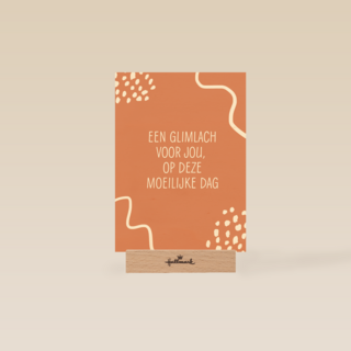 Sterktekaart een glimlach voor jou