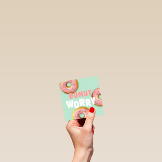 Sterkte kaart donut worry