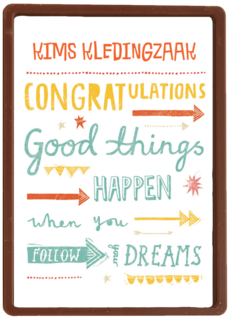 good things happen when you follow your dreams