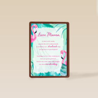 moederdag kaart klassiek geniet met volle teugen van deze moederdag