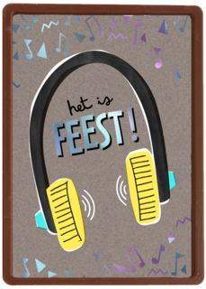 Lentefeest Het Is feest koptelefoon