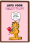 Garfield Liefs voor Valentijn