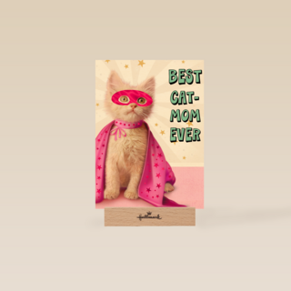 moederdagkaart humor best kat mom ever