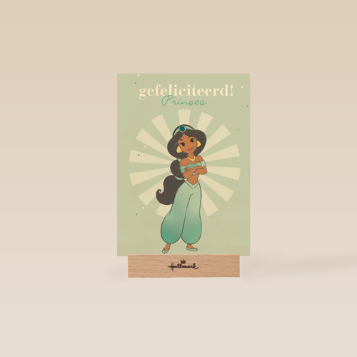 prinses kaart disney gefeliciteerd prinses jasmin
