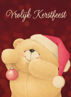 Forever Friends vrolijk kerstfeest