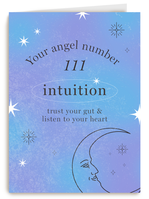 Angel Numbers   111   intuition   stijlvol