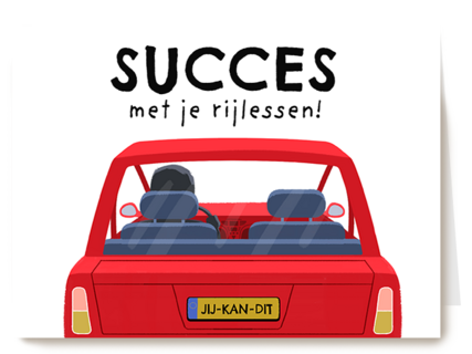 Rijbewijs succes met je rijlessen