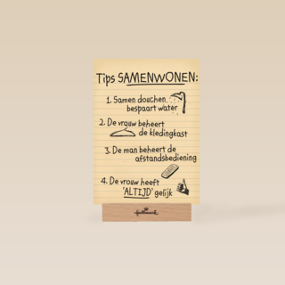 Samenwonen recept