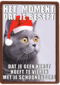 Kerstkaart Grappig Geen kerst met je schoonouders