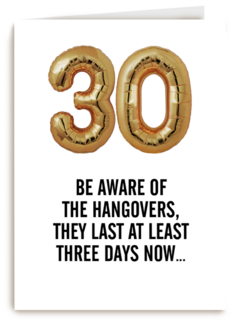 30 beware of the hangovers