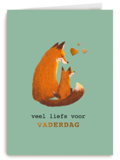 2 Vosjes Veel liefs voor Vaderdag