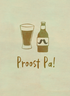 vaderdag kaart hip proost pa
