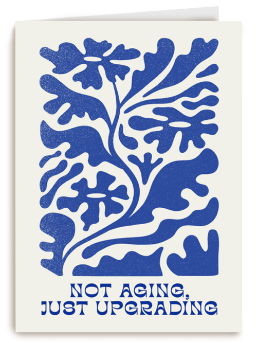 Verjaardagskaart not aging