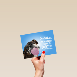 je ziet er nog steeds uit om op te vreten